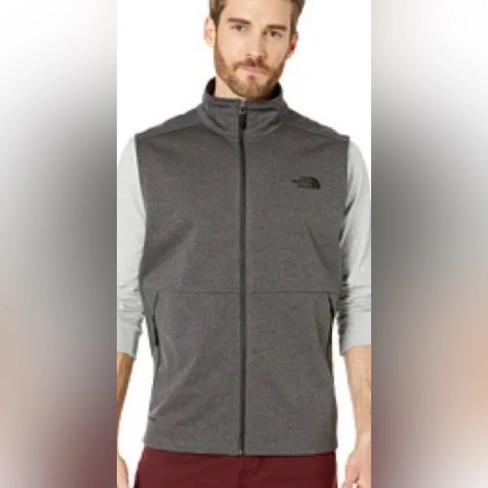 The North Face Apex Canyon wall, gorpcore outdoor Gray Full-Zip Vest